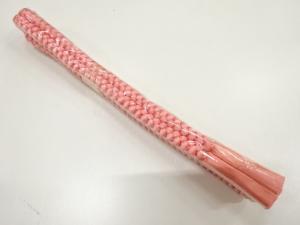 未使用品　正絹　手組帯締め